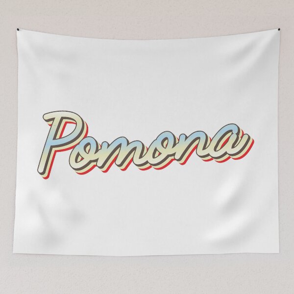 Item preview, Pomona College Town Script 1 designed and sold by Lokalista.