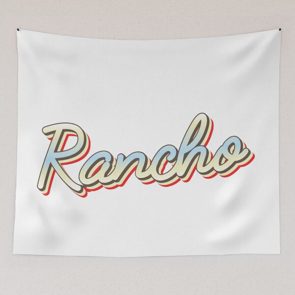 Item preview, Rancho College Town Script 1 designed and sold by Lokalista.