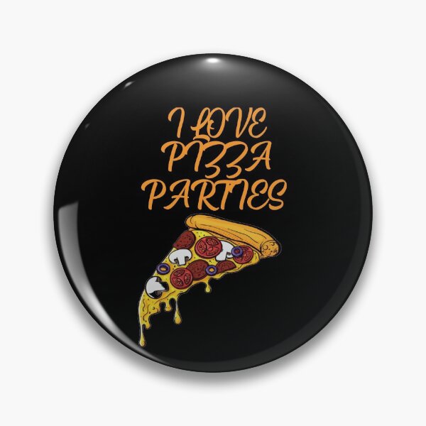 Item preview, I Love Pizza Parties designed and sold by Ivardesigner.