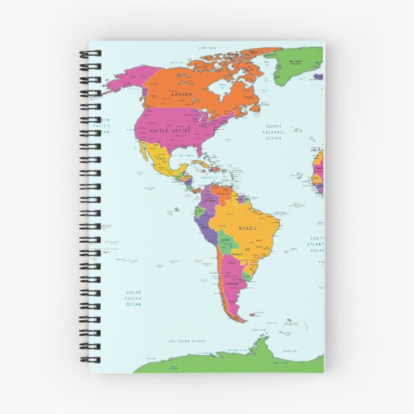 Item preview, Detailed World Map with names of the oceans, seas, Lakes, Rivers, capitals and cities , countries name and international boundaries designed and sold by mashmosh.