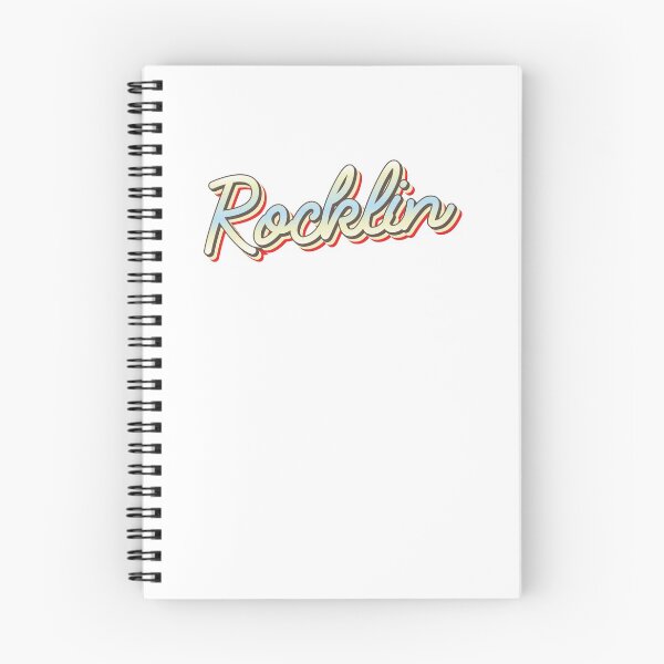 Item preview, Rocklin College Town Script 1 designed and sold by Lokalista.