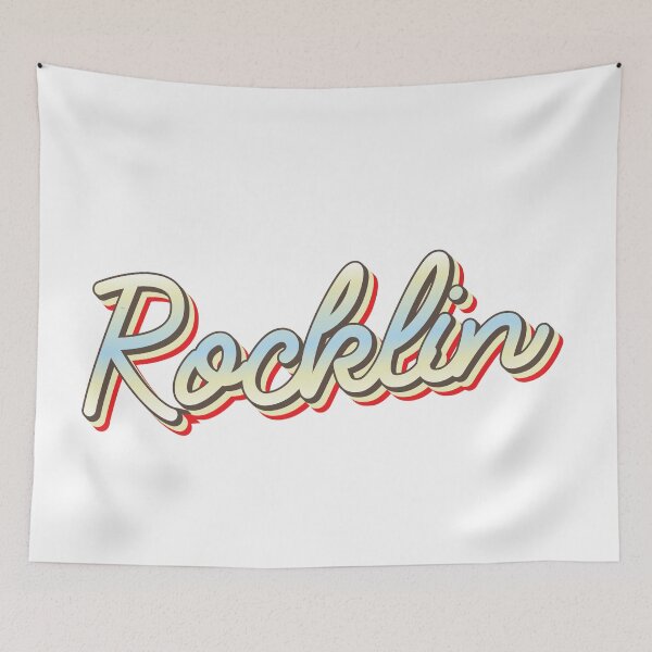 Item preview, Rocklin College Town Script 1 designed and sold by Lokalista.