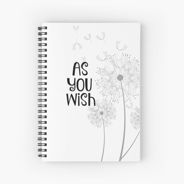 Item preview, As You Wish Quote with Dandelion designed and sold by motivateme.