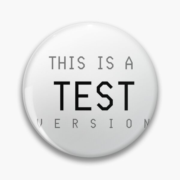 Item preview, This Is A Test Version designed and sold by kongju.
