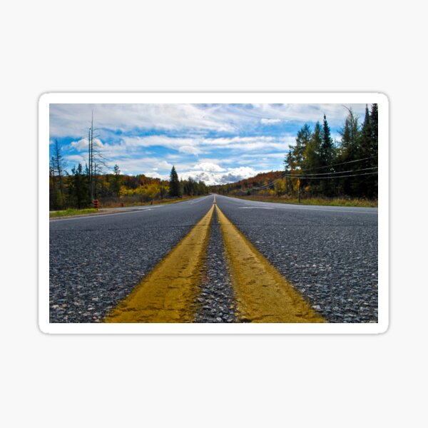 Road to Autumn Sticker