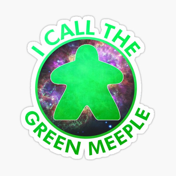 Item preview, I Call the Green Meeple designed and sold by GorsskyVlogs.