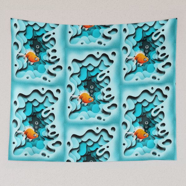 Item preview, Lonely fish designed and sold by LPdesigns2020.