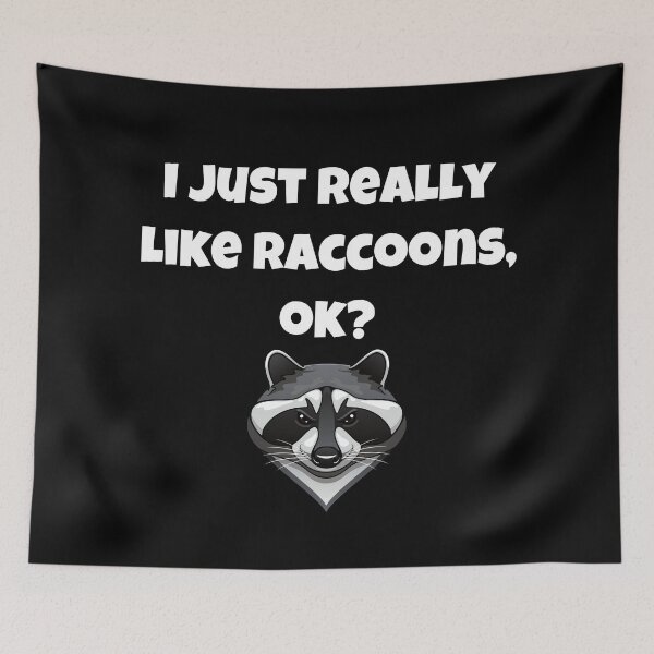 Item preview, Realmente me gustan los mapaches, ¿de acuerdo? designed and sold by Johan Liebert.