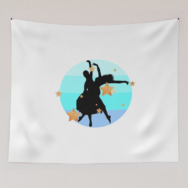 Item preview, aerial dance watercolor designed and sold by Hoffman-Design.