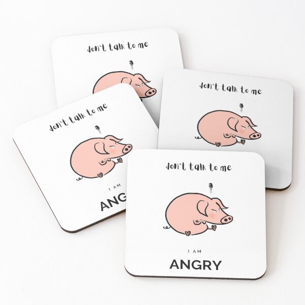 Item preview, Angry Pig designed and sold by RedFoxBoutique.