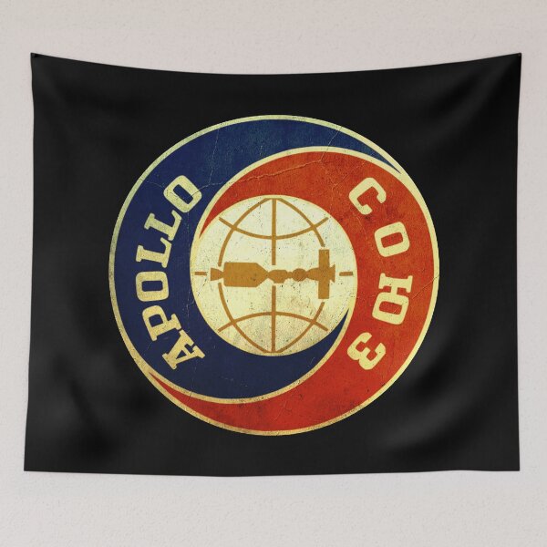 Item preview, vintage logo of Apollo Soyuz  designed and sold by trendistudio.
