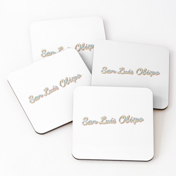 Item preview, San Luis Obispo College Town Script 1 designed and sold by Lokalista.