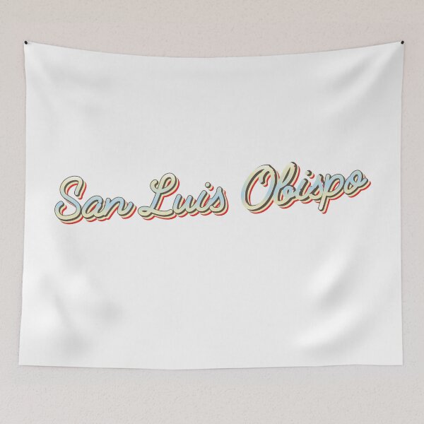 Item preview, San Luis Obispo College Town Script 1 designed and sold by Lokalista.