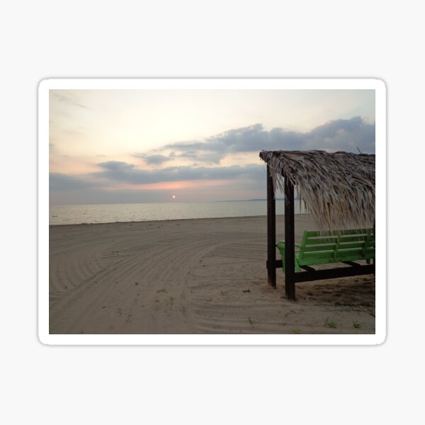 Beach Sunset Sticker