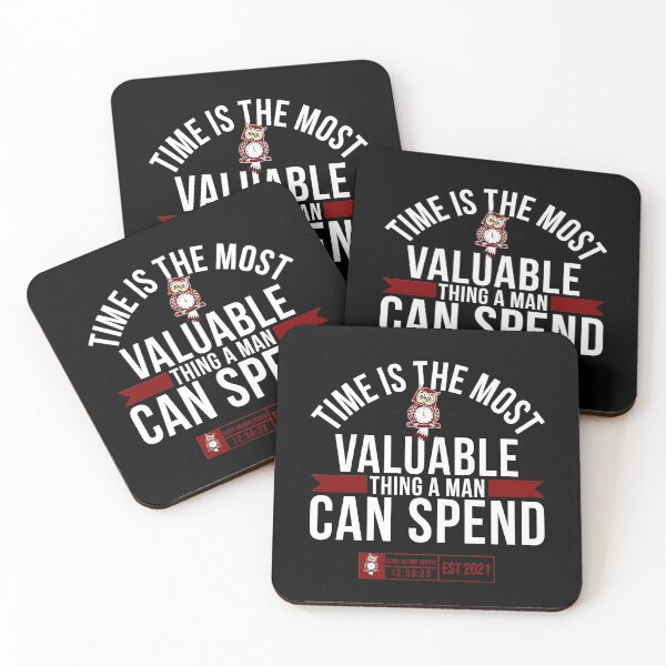 Item preview, Time Is The Most Valuable Thing A Man Can Spend designed and sold by tw2us.