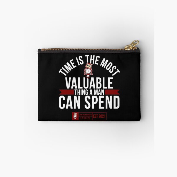 Item preview, Time Is The Most Valuable Thing A Man Can Spend designed and sold by tw2us.