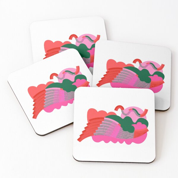 Item preview, Pink stripe abstract designed and sold by juliechicago.