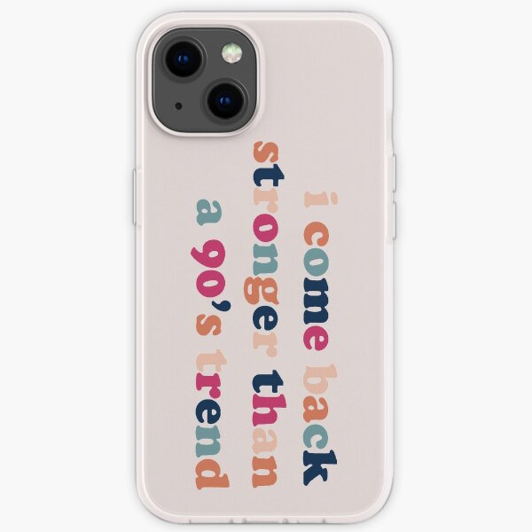 Taylor Swift Evermore Quotes Sticker Set iPhone Soft Case
