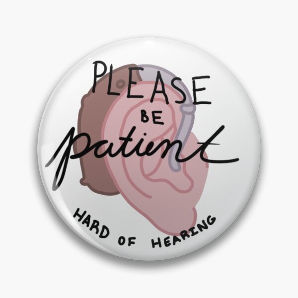 Item preview, Hard of hearing design designed and sold by RosesAndLillies.