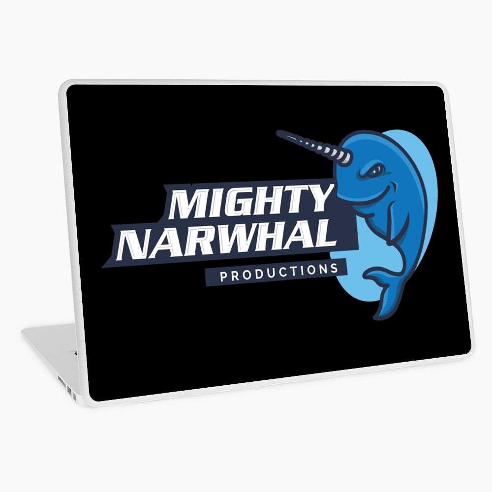 Mighty Narwhal Productions Laptop Skin