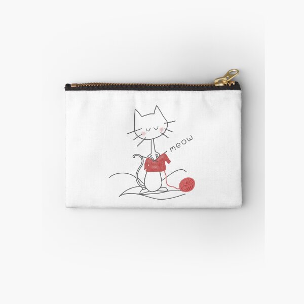 Item preview,  Cat knitting designed and sold by LotusCreations.
