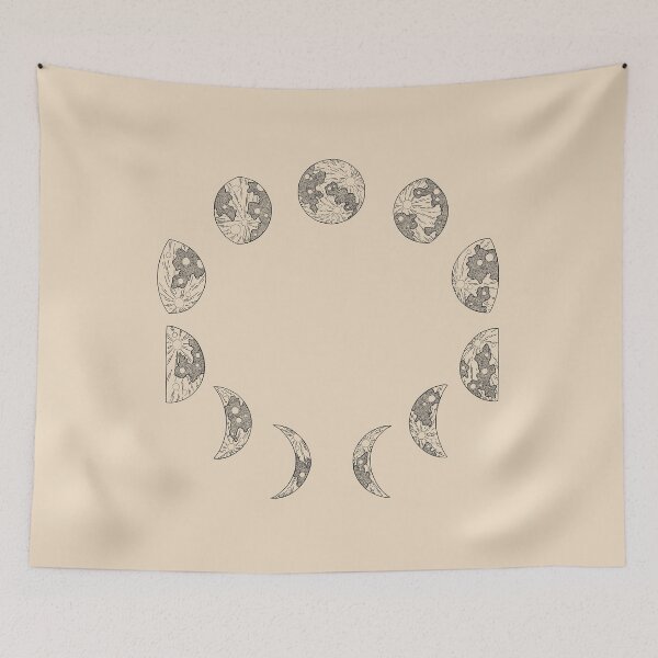 Item preview, Moon Phases, Anything For Our Moony, Vintage Retro Tarot designed and sold by GionaSophia.