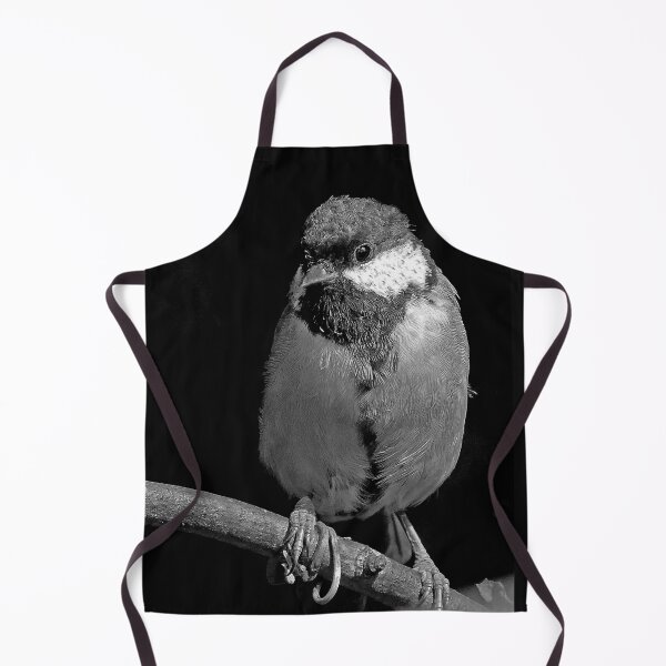 Item preview, r1440/ new finition 2021 Mésange charbonniére  (n&b) -  3 h (c)(h) by Olao-Olavia / Okaio Créations designed and sold by o.okaïo.
