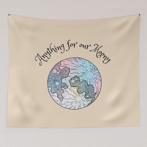 Item preview, Anything For Our Moony, Vintage Retro Tarot, Moon Phases designed and sold by GionaSophia.