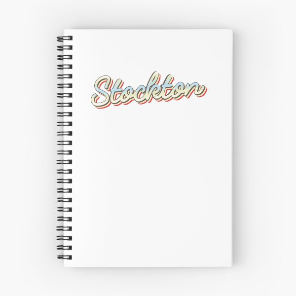 Item preview, Stockton College Town Script 1 designed and sold by Lokalista.