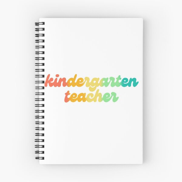Item preview, Rainbow Kindergarten Teacher Sticker  designed and sold by WildeandCo.