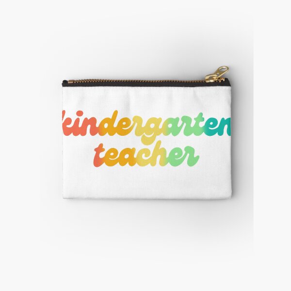 Item preview, Rainbow Kindergarten Teacher Sticker  designed and sold by WildeandCo.