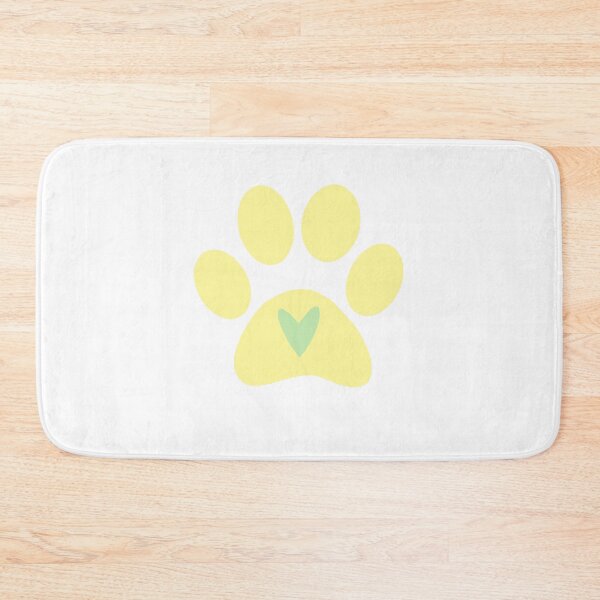 Item preview, Yellow Dog Paw Print designed and sold by tstarch.