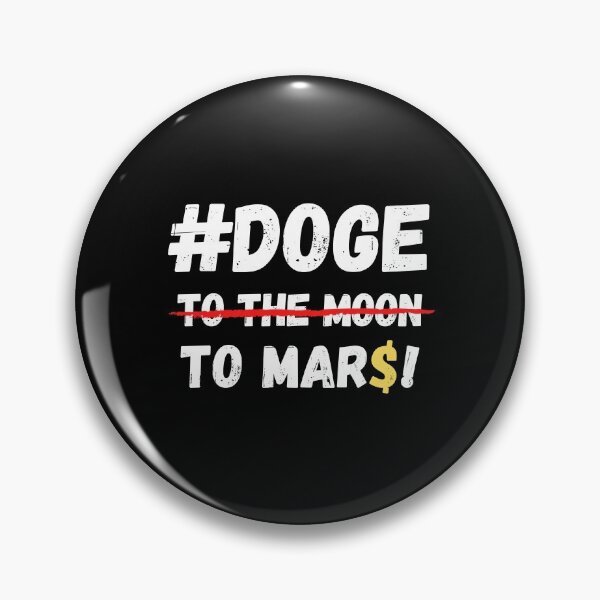 Artikelvorschau, Doge zum Mond! | Doge zum Mars! entworfen und verkauft von Flow-Store.