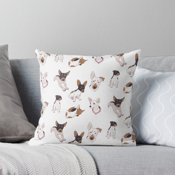Item preview, Six Fox Terrier Cute And Sketchy Dog Designs designed and sold by BayRosePets.