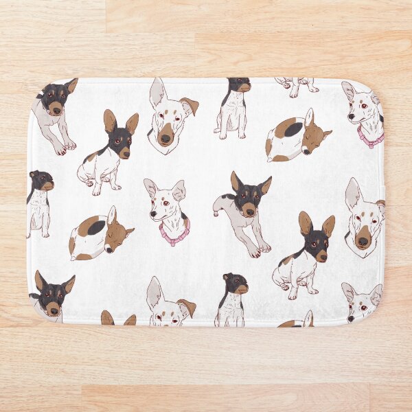 Item preview, Six Fox Terrier Cute And Sketchy Dog Designs designed and sold by BayRosePets.