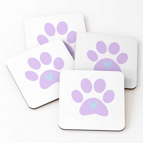 Item preview, Purple Dog Paw Print designed and sold by tstarch.