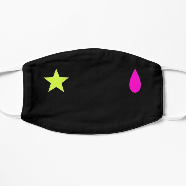 Star and Tear Flat Mask