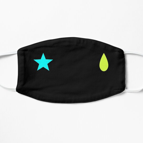 Star and Tear Flat Mask
