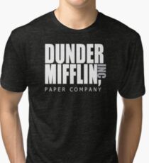 Dunder Mifflin Paper Company - The Office Tri-blend T-Shirt
