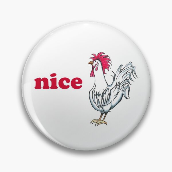 Item preview, Happy Rooster - Nice Cock designed and sold by The White Bat.
