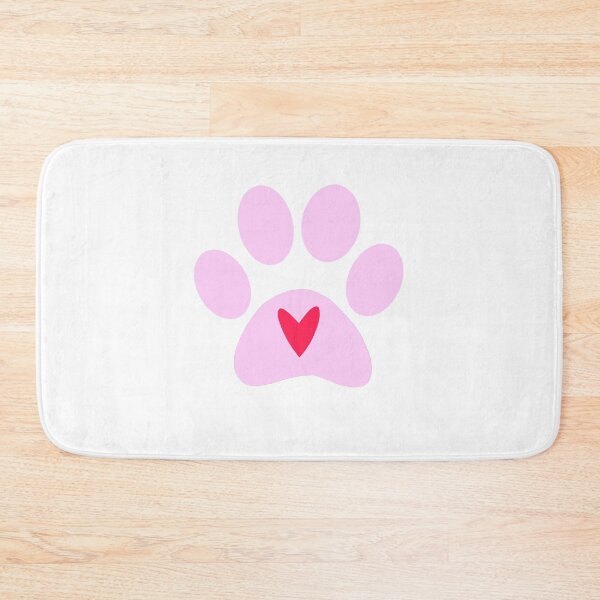 Item preview, Light Pink Dog Paw Print designed and sold by tstarch.