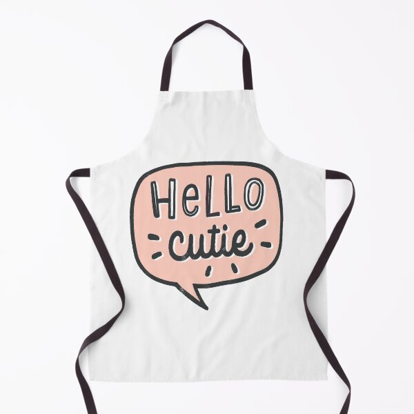 Item preview, Cute "Hello Cutie" hand lettering designed and sold by gamboling.