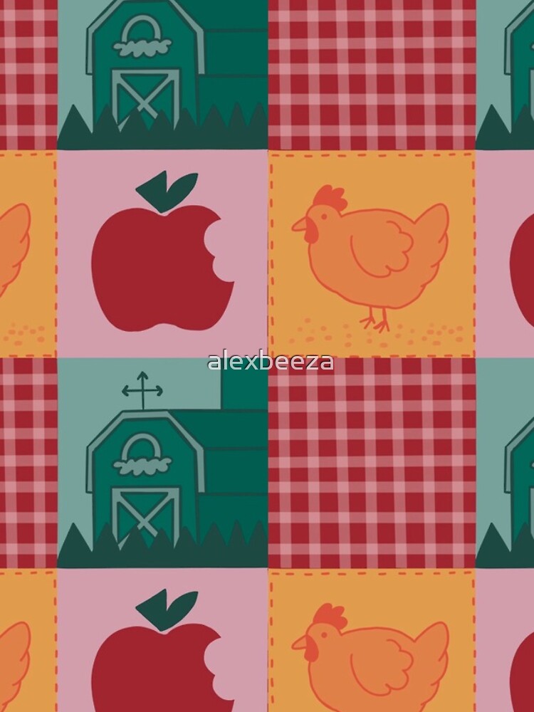 Thumbnail 5 of 5, iPhone Case, Farm Pattern designed and sold by alexbeeza.
