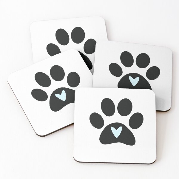 Item preview, Black Dog Paw Print designed and sold by tstarch.