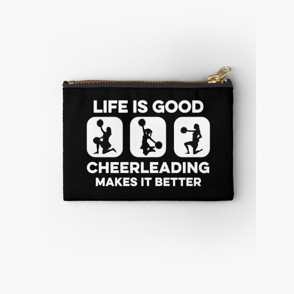 Item preview, Cheerleading Makes Life Better designed and sold by TendyTees.