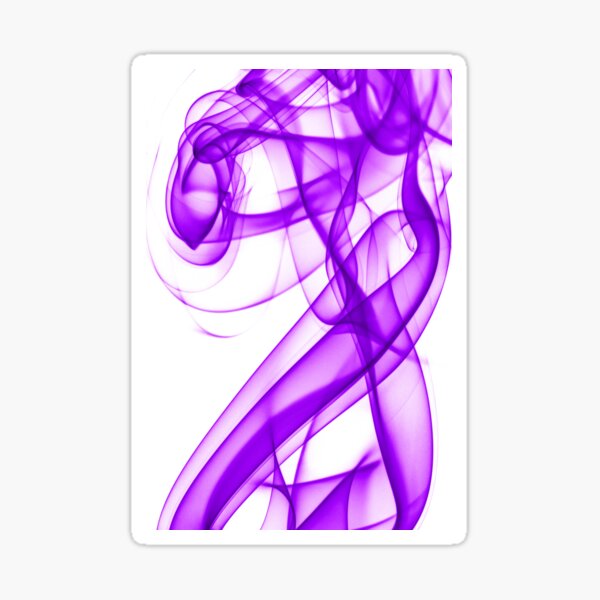 Smoke Art Sticker