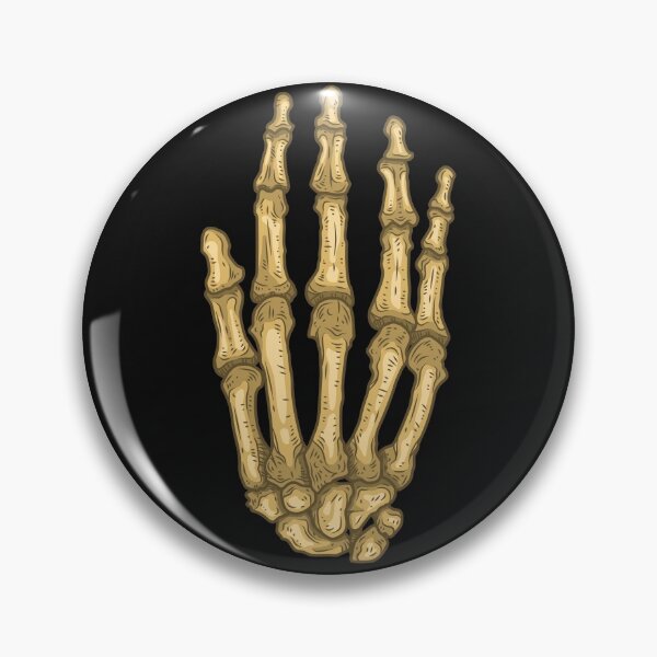 Item preview, Cartoon Hand Skeleton Yellow Xray designed and sold by lodarohit.