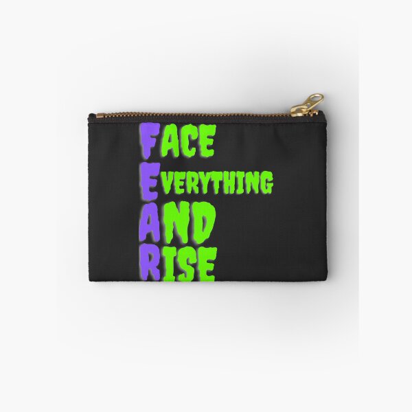 Item preview, Fear slogan - Face Everything and Rise designed and sold by Twinkleb17.