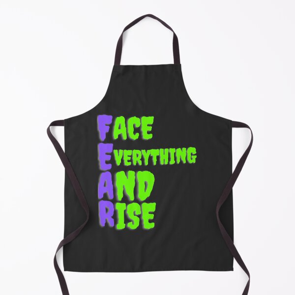 Item preview, Fear slogan - Face Everything and Rise designed and sold by Twinkleb17.