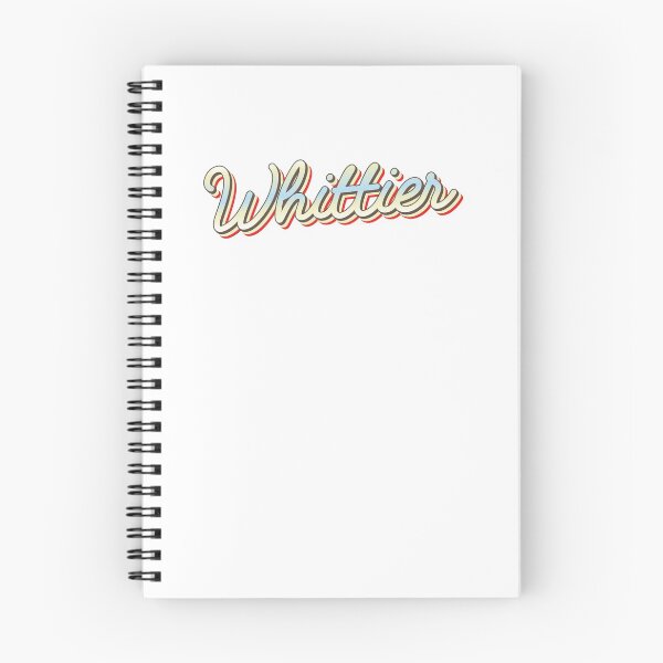 Item preview, Whittier College Town Script 1 designed and sold by Lokalista.